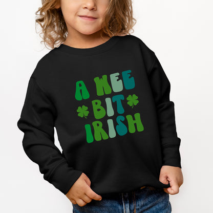 A Wee Bit Irish | Youth Ultra-Soft Graphic Sweatshirt