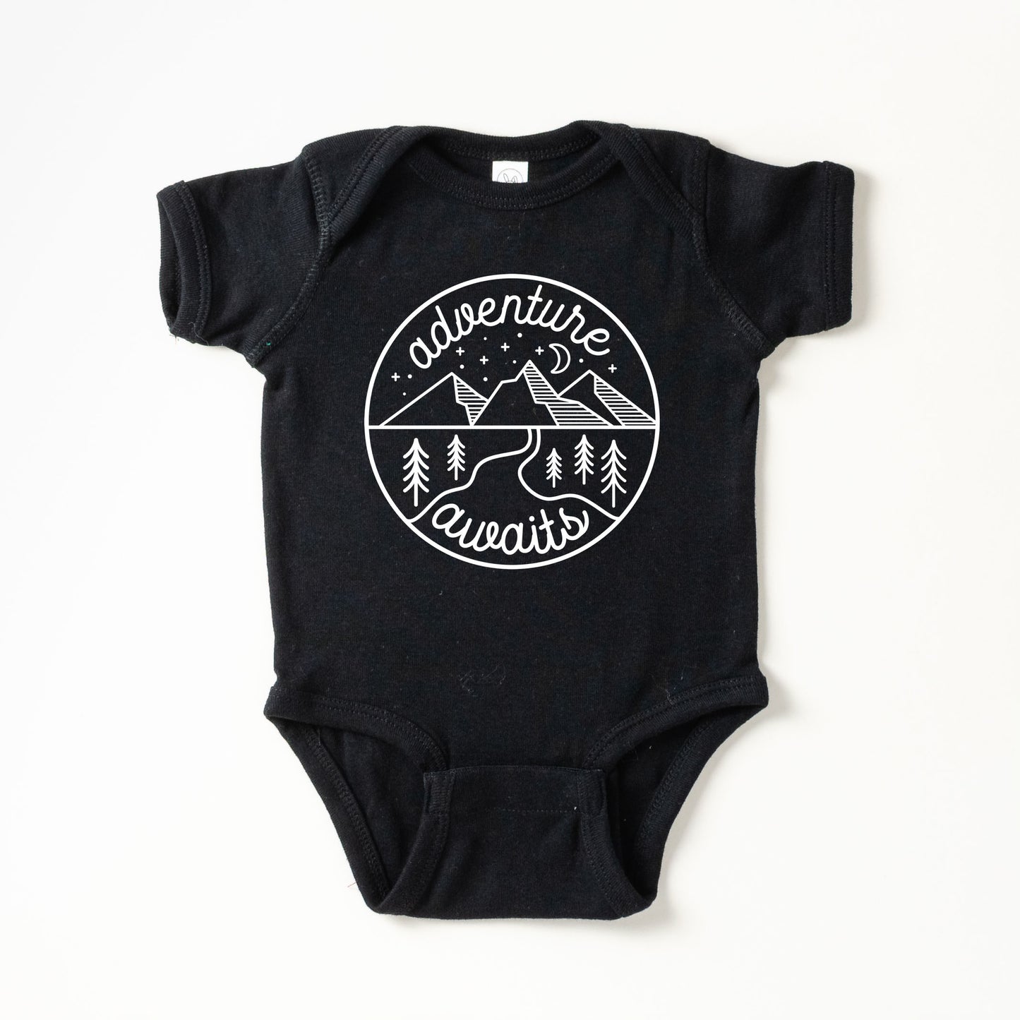 Adventure Awaits | Baby Graphic Short Sleeve Onesie