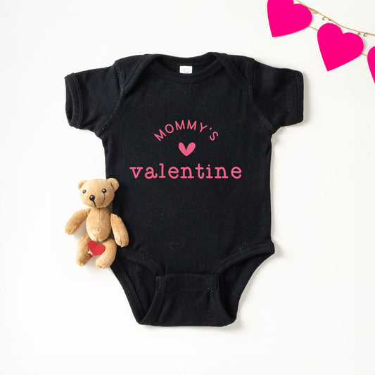 Mommy's Valentine | Baby Graphic Short Sleeve Onesie