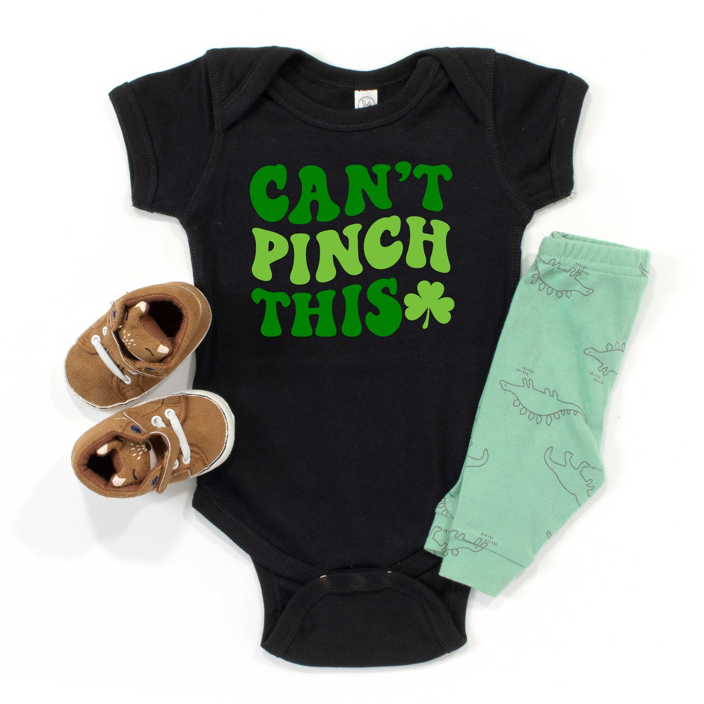 Can't Pinch This Shamrock | Baby Graphic Short Sleeve Onesie