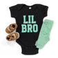 Lil Bro Distressed | Baby Graphic Short Sleeve Onesie