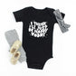 I'll Just Be Happy Today | Baby Graphic Short Sleeve Onesie