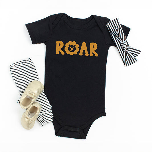 Roar Lion | Baby Graphic Short Sleeve Onesie