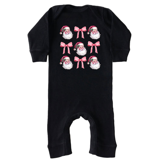 Coquette Santa Chart | Baby Graphic Romper