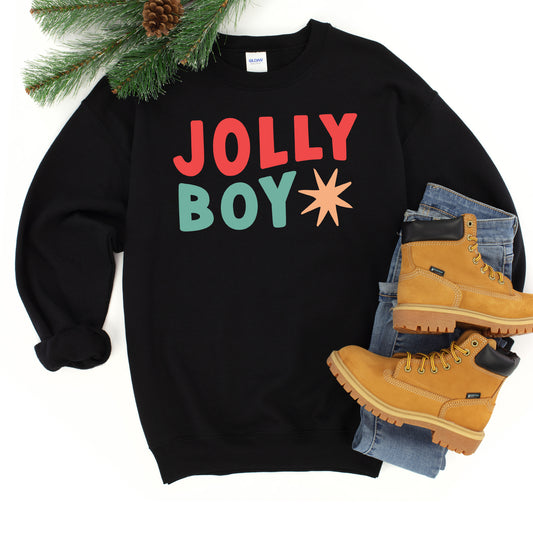 Jolly Boy Star | Youth Graphic Sweatshirt