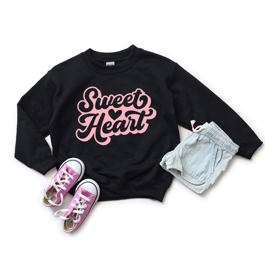 Sweet Heart With Heart | Toddler Graphic Sweatshirt
