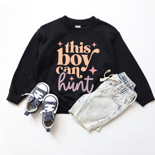 This Boy Can Hunt | Youth Graphic Sweatshirt