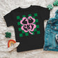 Lucky Clover Checkered | Toddler Graphic Short Sleeve Tee