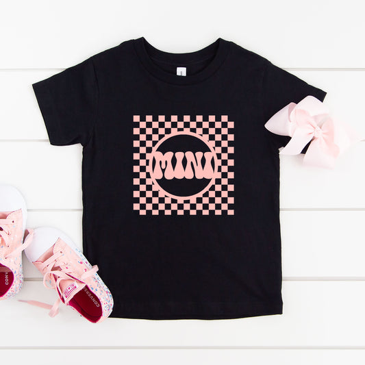 Checkered Mini | Toddler Graphic Short Sleeve Tee