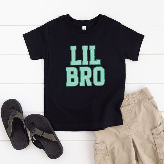 Lil Bro Distressed | Youth Graphic Short Sleeve Tee