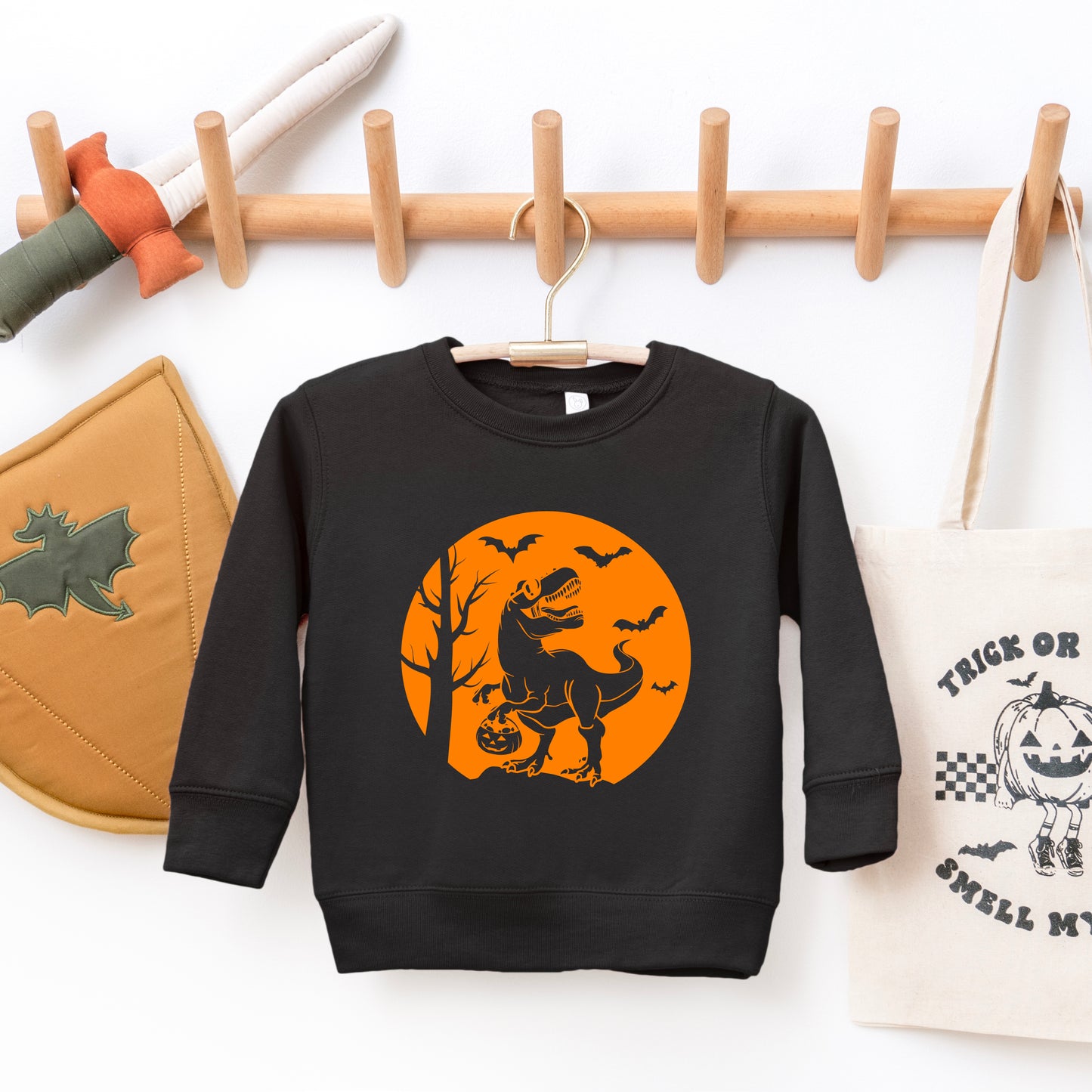 Dinosaur Moon | Toddler Graphic Sweatshirt