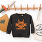 Candy Monster Horns Glitter | Youth Ultra-Soft Graphic Sweatshirt