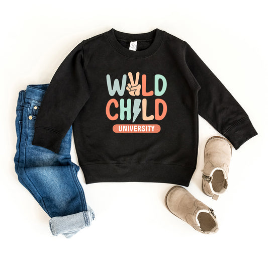 Wild Child Peace | Toddler Graphic Sweatshirt