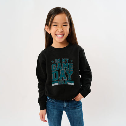 In My Game Day Era - Green | Youth Ultra-Soft Graphic Sweatshirt