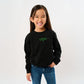 Embroidered Lucky Clover | Youth Ultra-Soft Graphic Sweatshirt