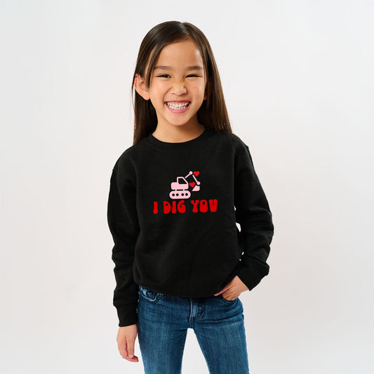 I Dig You | Youth Ultra-Soft Graphic Sweatshirt