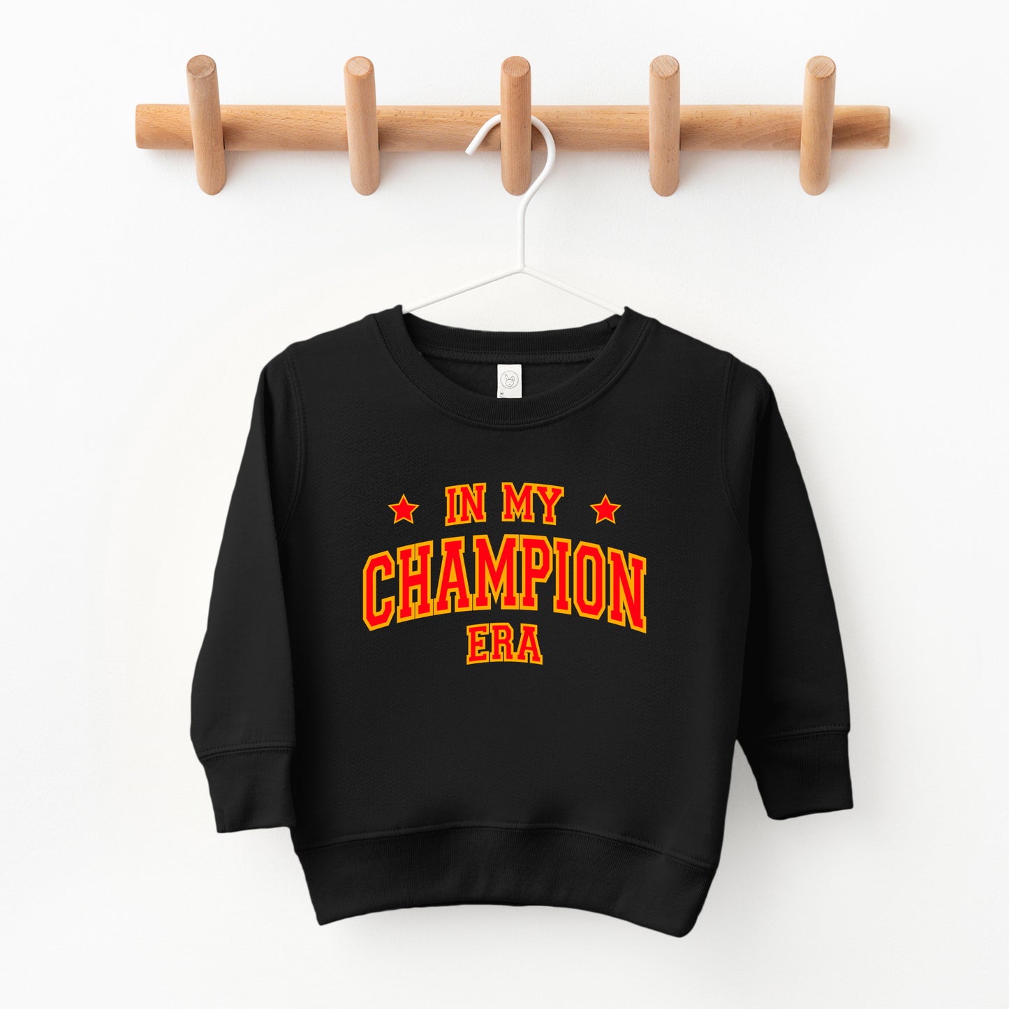 Red In My Champion Era | Toddler Graphic Sweatshirt