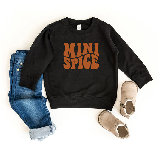 Mini Spice Wavy | Toddler Graphic Sweatshirt