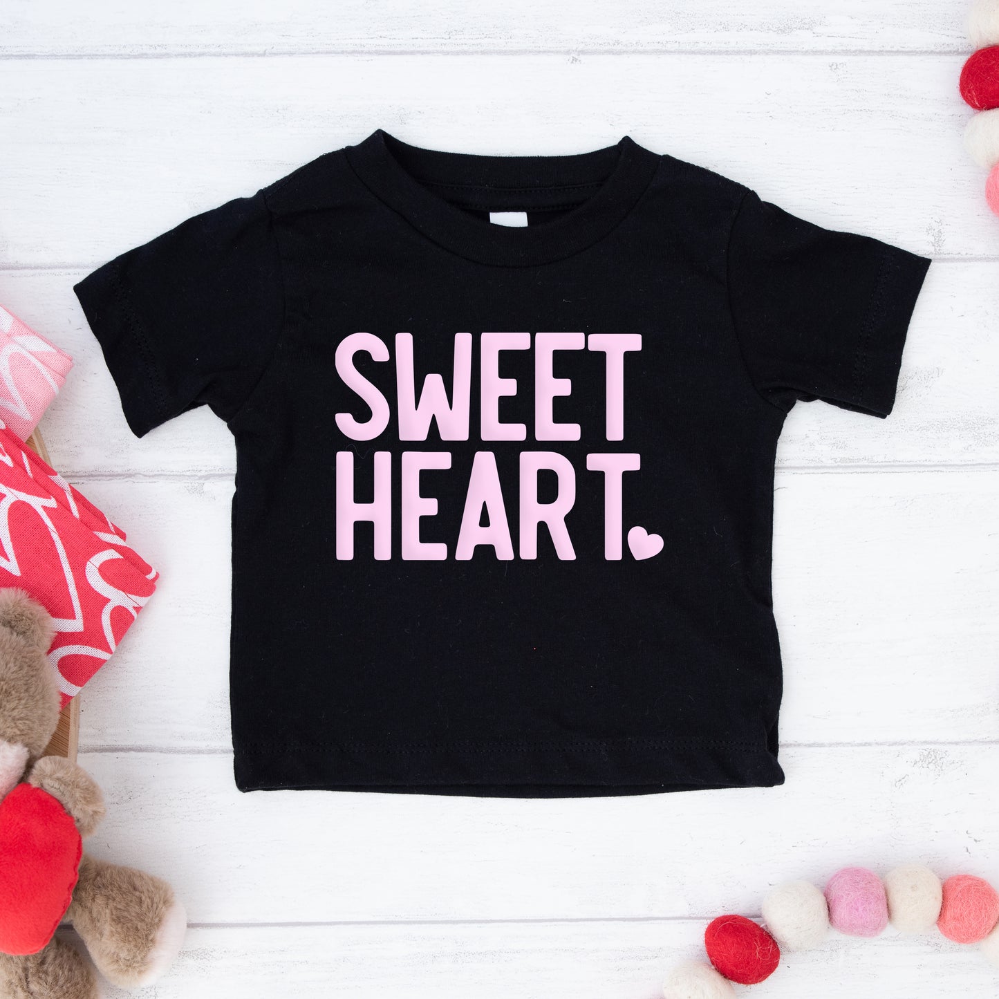 Sweetheart Puff Print | Youth Graphic Short Sleeve Tee