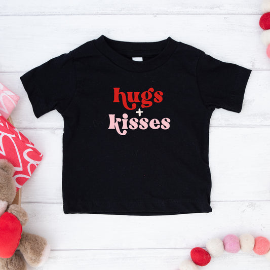 Hugs And Kisses | Toddler Graphic Short Sleeve Tee