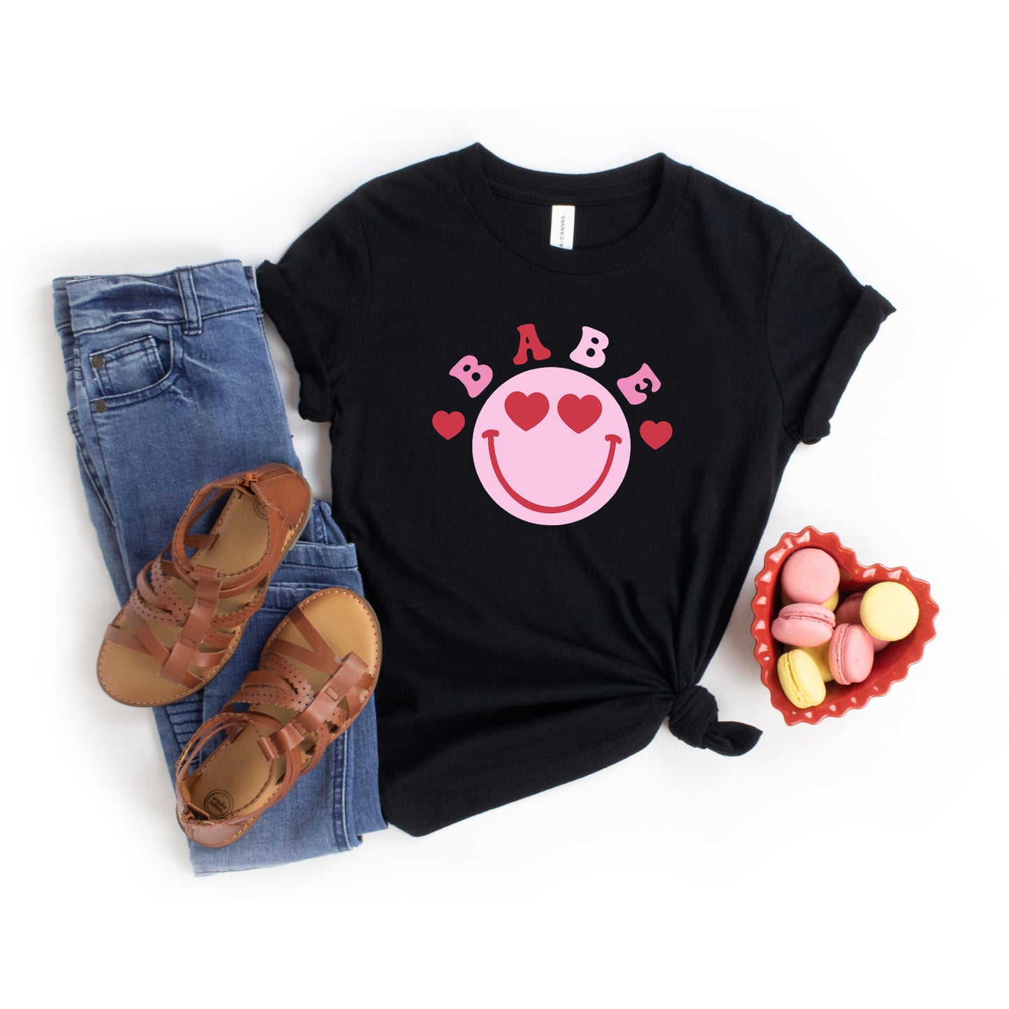 Babe Smile | Toddler Graphic Short Sleeve Tee