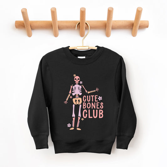 Cute Bones Club | Youth Graphic Sweatshirt