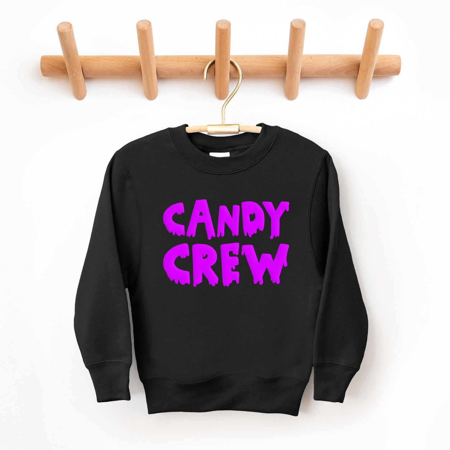 Candy Crew Puff Print | Youth Graphic Sweatshirt