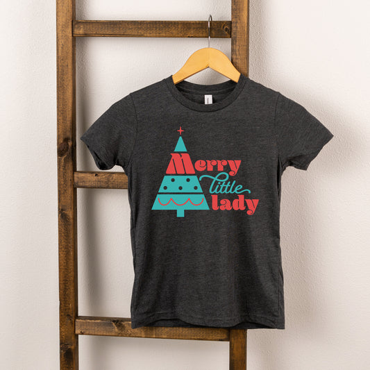 Merry Little Lady | Toddler Graphic Short Sleeve Tee