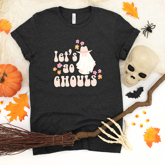 Let's Go Ghouls Ghost | Youth Short Sleeve Crew Neck