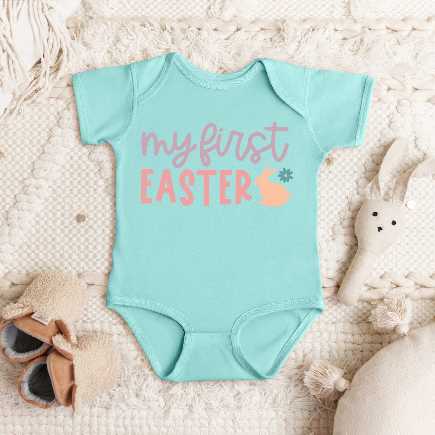 My First Easter Bunny | Baby Graphic Short Sleeve Onesie