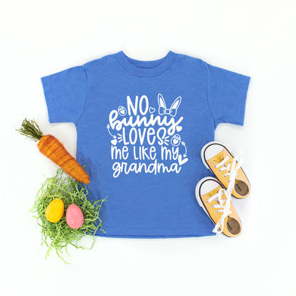 No Bunny Loves Me Like Grandma | Toddler Graphic Short Sleeve Tee