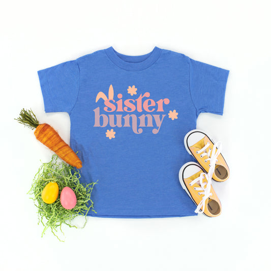 Sister Bunny | Toddler Graphic Short Sleeve Tee