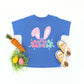 Bunny Ears With Flowers | Youth Graphic Short Sleeve Tee