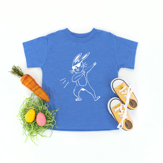 Dabbing Bunny | Toddler Graphic Short Sleeve Tee