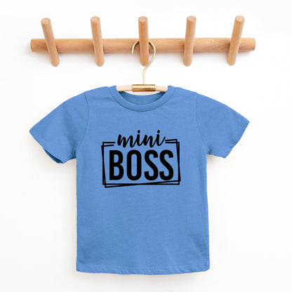 Mini Boss | Youth Graphic Short Sleeve Tee