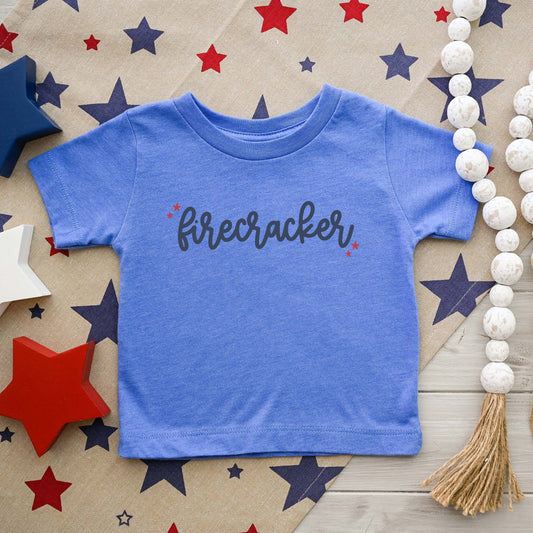 Firecracker Stars | Toddler Graphic Short Sleeve Tee