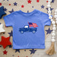Truck With Flag | Youth Graphic Short Sleeve Tee
