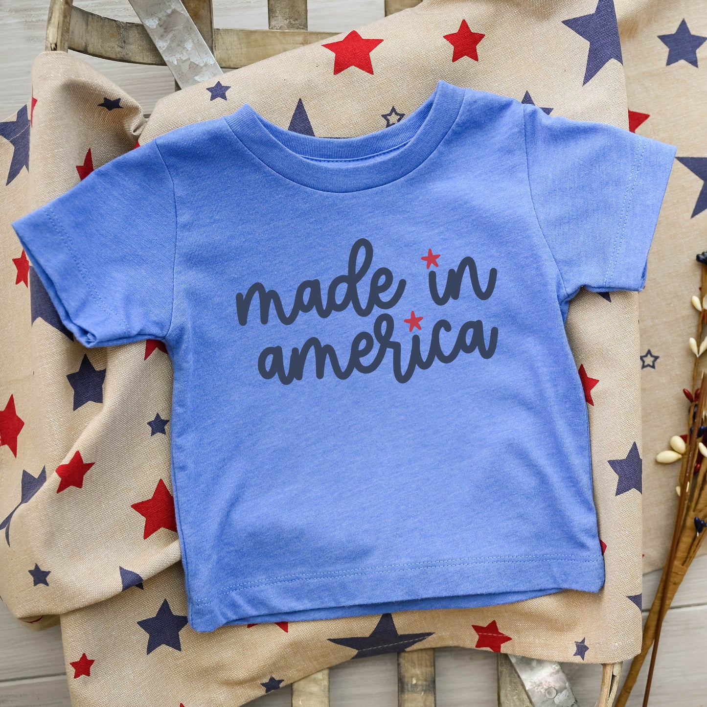 Made In America Stars | Youth Graphic Short Sleeve Tee