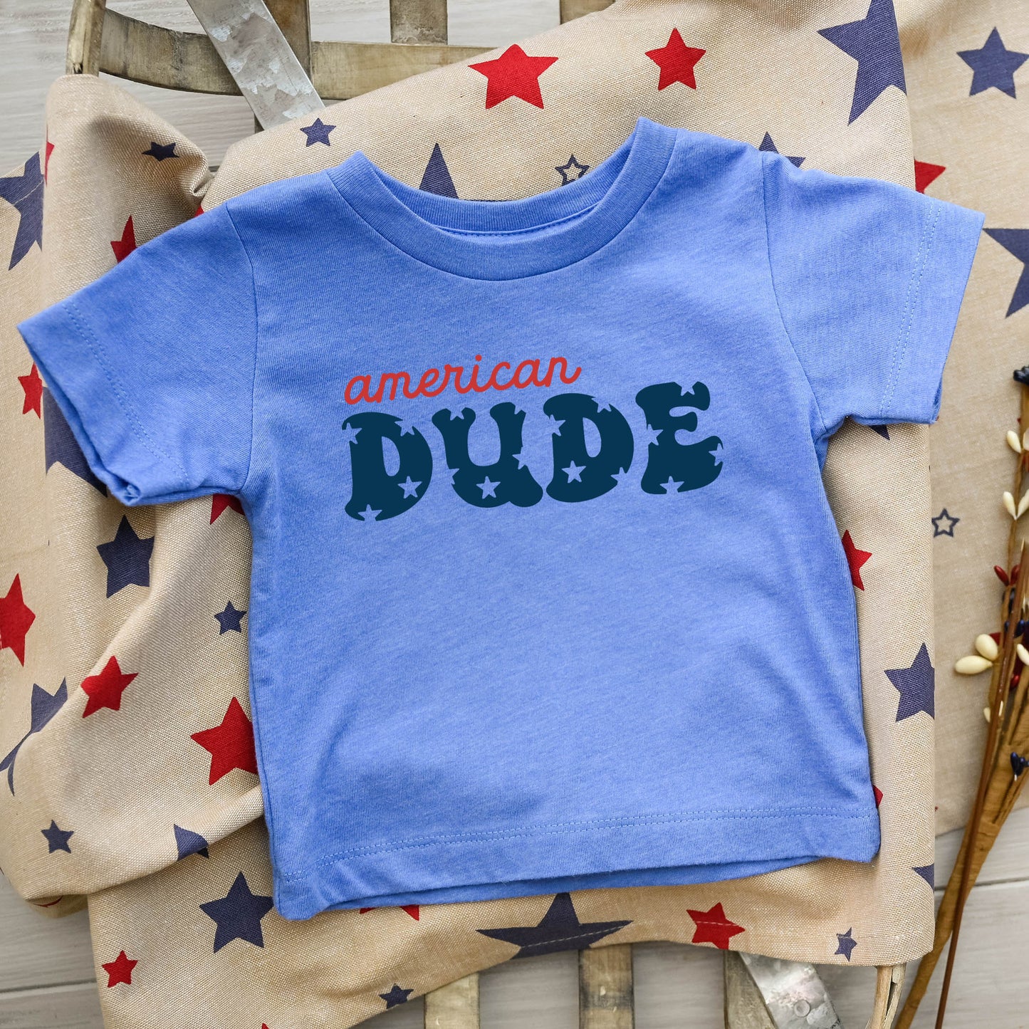 American Dude Stars | Youth Graphic Short Sleeve Tee