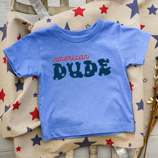 American Dude Stars | Toddler Graphic Short Sleeve Tee