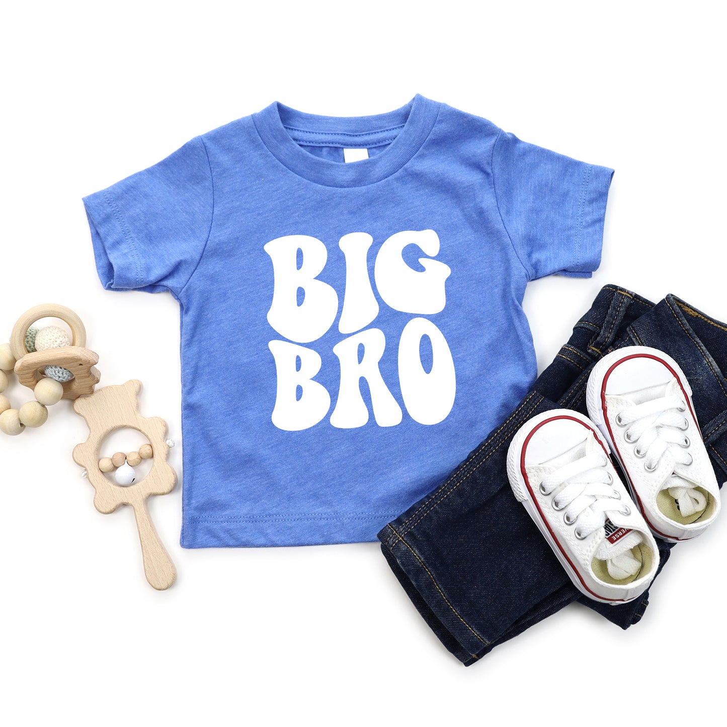 Big Bro Wavy | Toddler Graphic Short Sleeve Tee