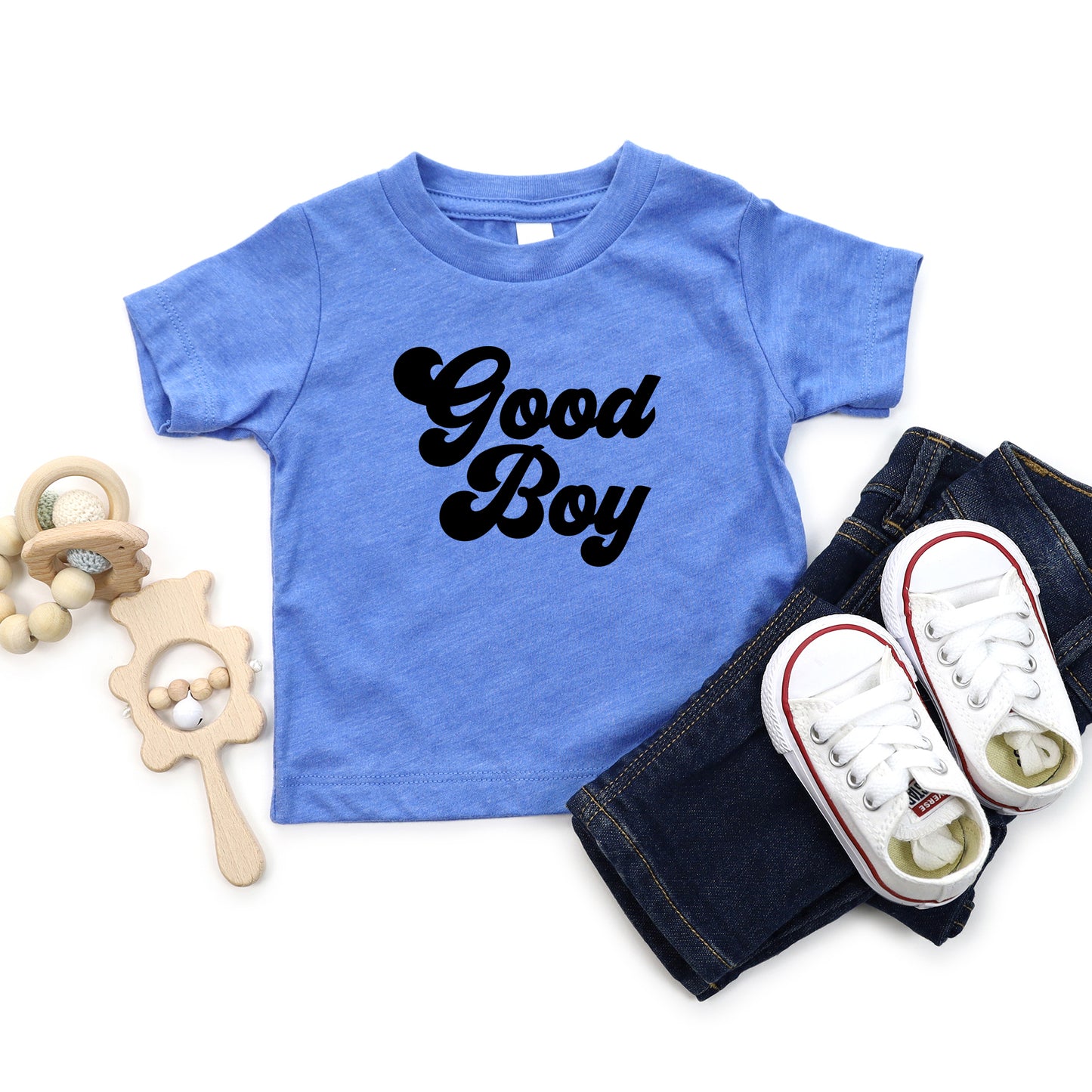 Good Boy Retro | Toddler Graphic Short Sleeve Tee