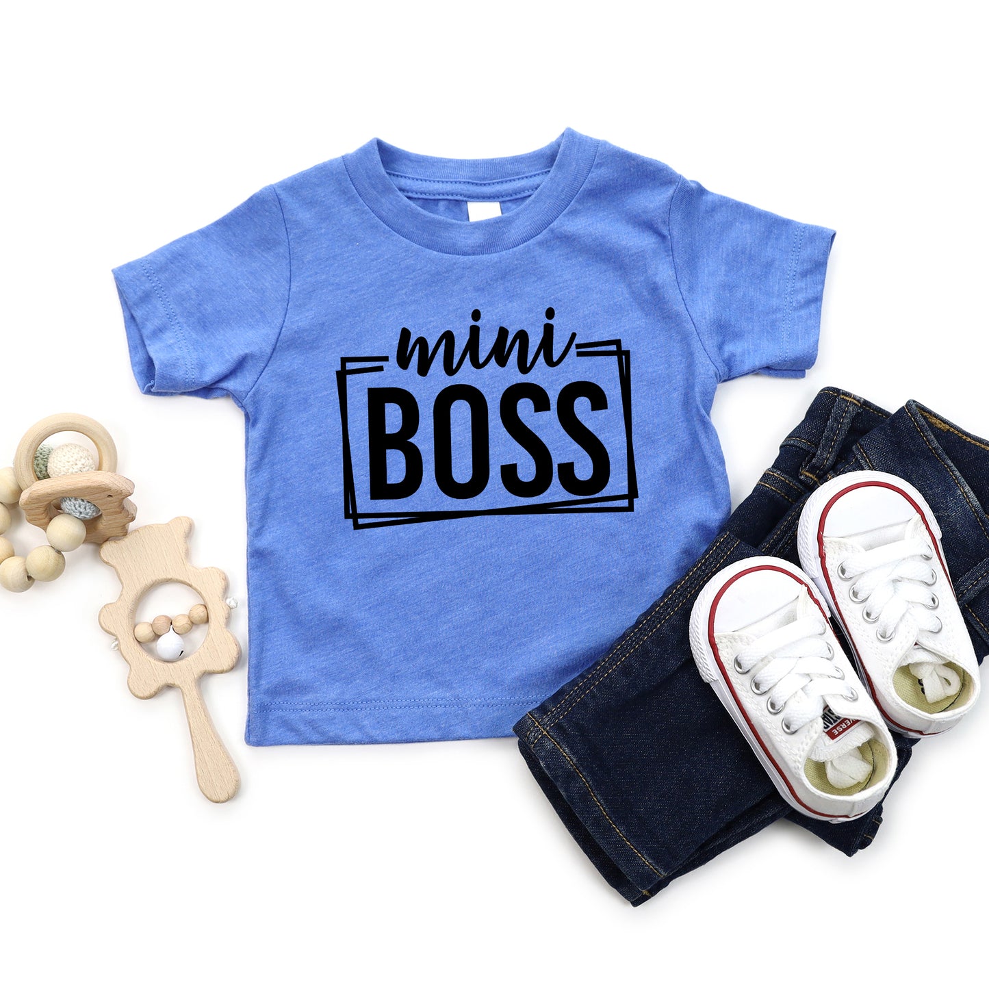 Mini Boss | Toddler Graphic Short Sleeve Tee