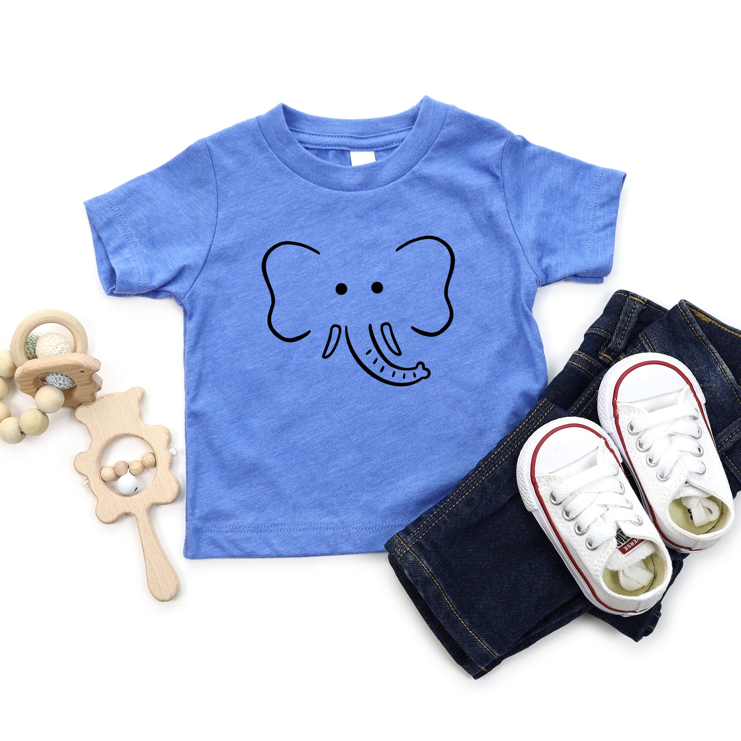 Elephant | Toddler Graphic Short Sleeve Tee