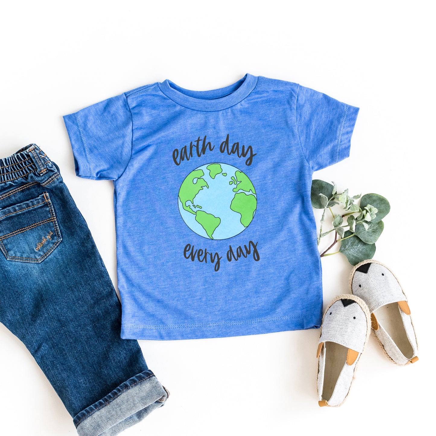 Earth Day Every Day | Toddler Graphic Short Sleeve Tee