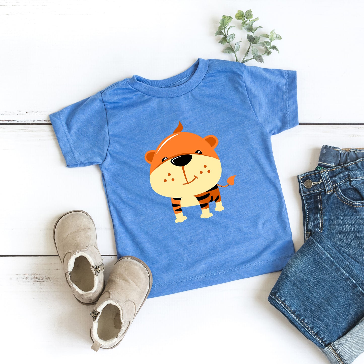 Tiger Colorful | Toddler Graphic Short Sleeve Tee