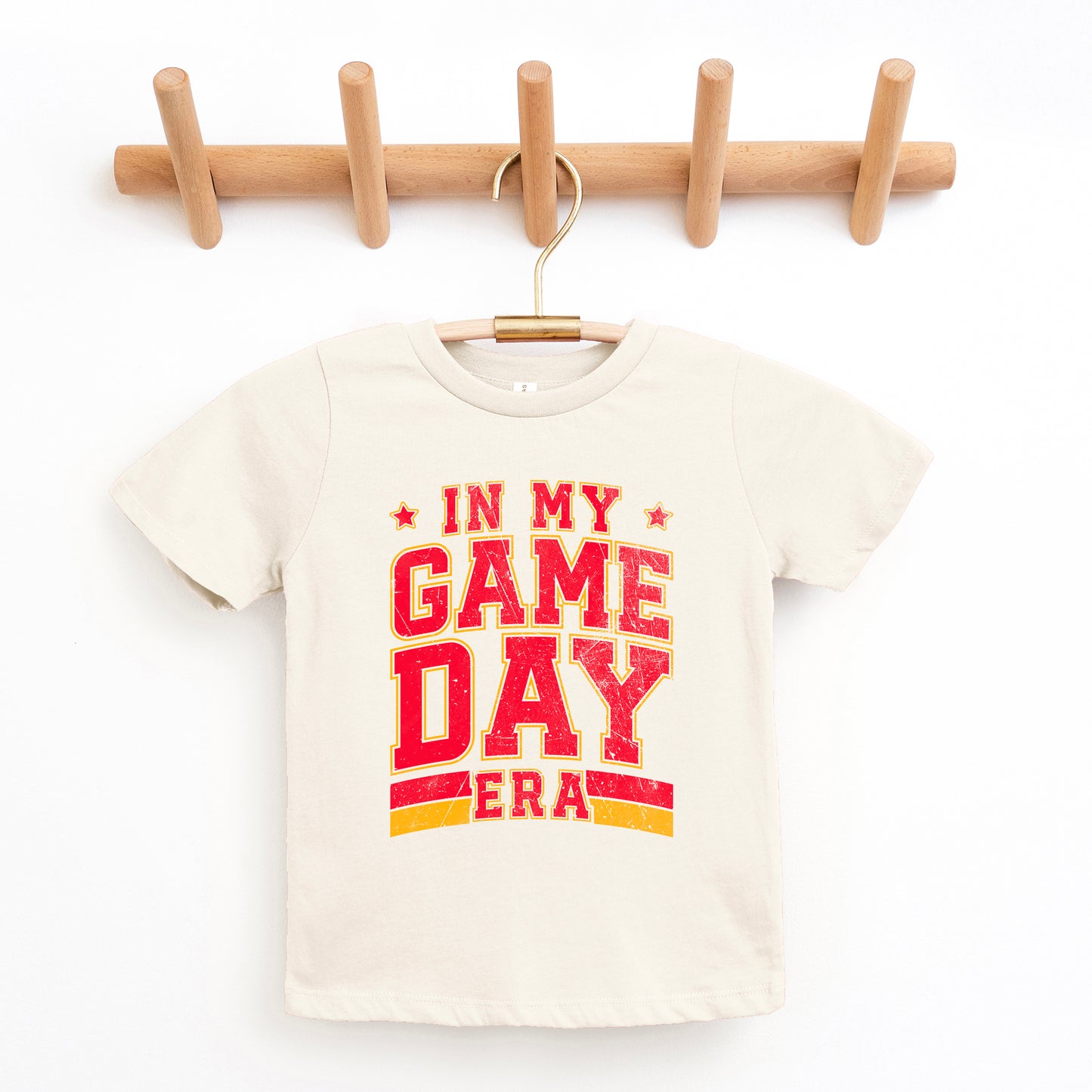 In My Game Day Era - Red | Youth Graphic Short Sleeve Tee