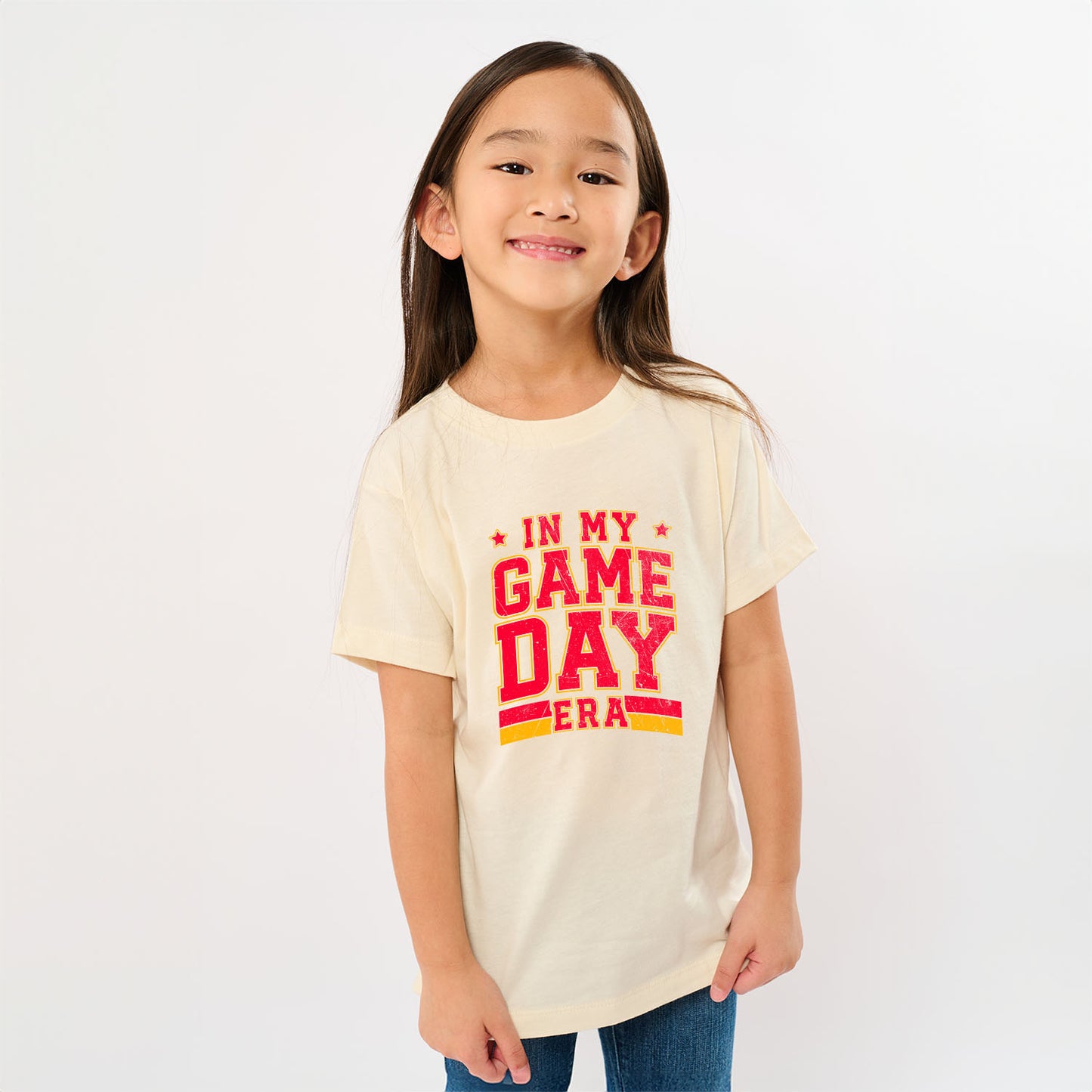 In My Game Day Era - Red | Toddler Graphic Short Sleeve Tee