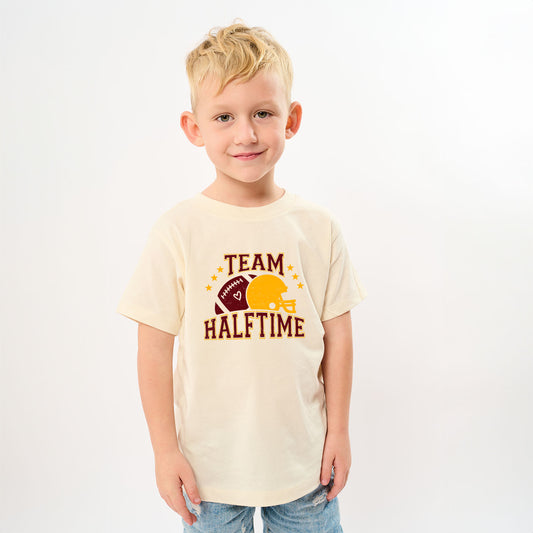 Team Halftime Distressed - Maroon | Toddler Graphic Short Sleeve Tee