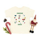 Christmas Spirits Green Words | Toddler Graphic Short Sleeve Tee
